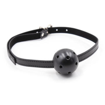 Breatheable Beginners Ball Gag Black