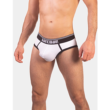 Barcode Berlin White Cotton Brief Solger