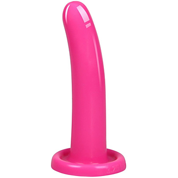 Lovetoy Holy Dong: Medium Pink Silicone Dildo