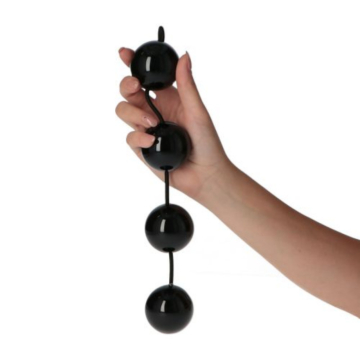 NS NOVELTIES Butt Pleasure Anal Balls L - Black