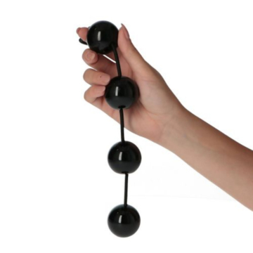 NS NOVELTIES Butt Pleasure Anal Balls - Black