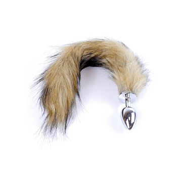 Fox Tail Butt Plug - Brown