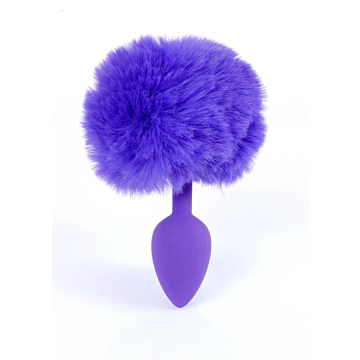 Kinksters Purple Bunny Tail - Silicone