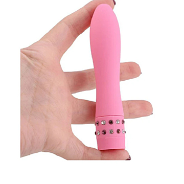 Mini Diamond Vibrator Pink