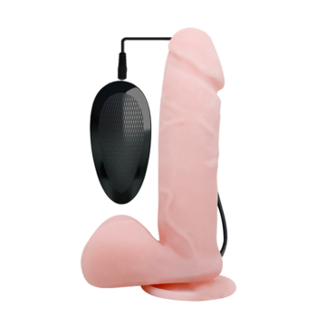 Baile Realistic Vibrator Oliver Flesh - Skin