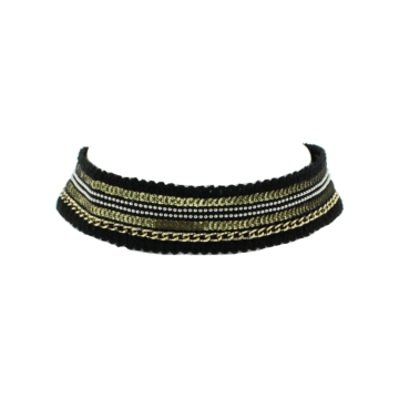 Golden Charm Choker