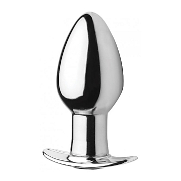 XR Brands Chrome Blast 7X Rechargeable Silver Plug