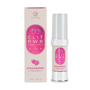 Secret Play Clit Pwr Clitoral Balm 15ml - Strawberry