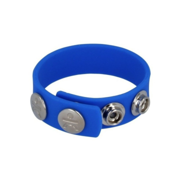 Kinksters Blue Silicone Cockring