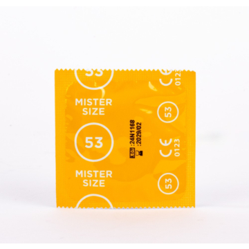 MISTER SIZE PURE FEEL EXTRA THIN CONDOMS 53MM 1PCS