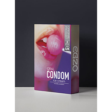 Condoms EGZO Oral Ice Cream (3 pcs)