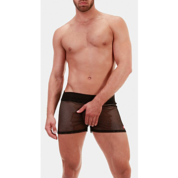 Black Viktor Shorts by Barcode Berlin