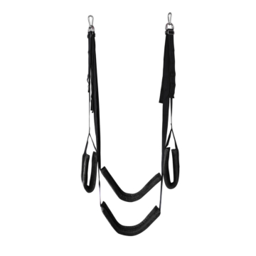 Deluxe Fetish Sex Swing Strap Black