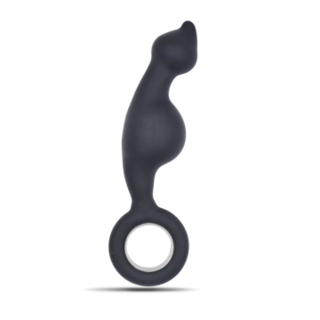 Toyz4lovers Black Silicone Anal Dildo Ring
