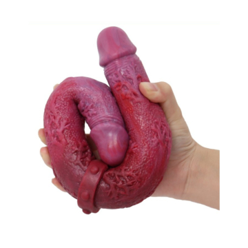 Kinksters Double Dildo - Multi Color Silicone