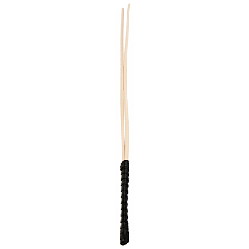 Strong and versatile double rattan cane