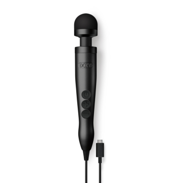 Doxy - Doxy 3 USB-C Wand Vibrator Black