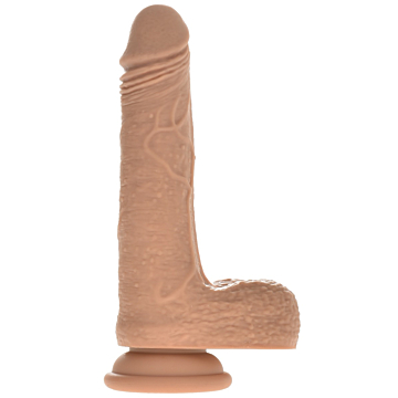 Kinksters Natural Silicone Dildo - 19 cm