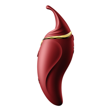 Zalo Hero Clitoral Vibrator - Jewel Red