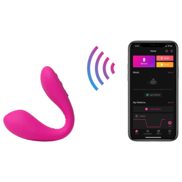 Δονητής Quake Adjustable Dual - Pink