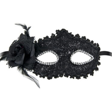 Bella black Fetish Mask - Kinksters Μαύρο Fetish Μάσκα