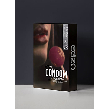 EGZO Oral condom CHOCOLATE 3pc