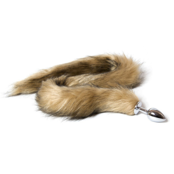 Elegant Fox Tail Anal Plug – Extra Length Edition Blond 80cm