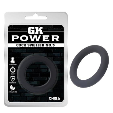 GK Power Ring Black Silicone Sweller