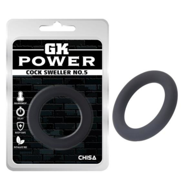 GK Power Cock Ring Sweller No.5 - Chisa - Silicone