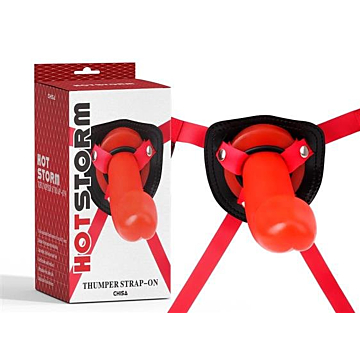 Chisa Red Hot Storm Strap-On