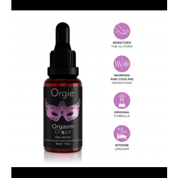 Orgie Orgasm Drops - Clitoral Arousal