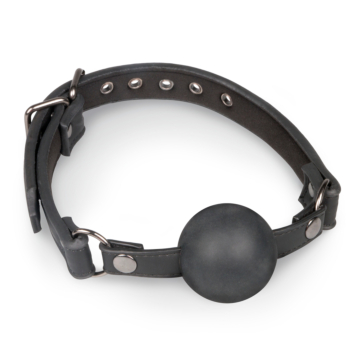 Easytoys Black Silicone Ball Gag
