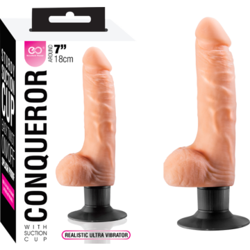 Conqueror 7" Tpr Multi-speed Vibrator