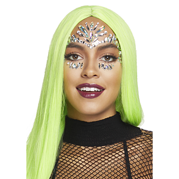 L.A. Iris Face Jewels: Multicolor Sticker