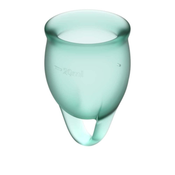 Satisfyer Feel Confident Cup - Dark Green