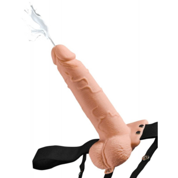 Realistic Hollow Strap-On for Sensational Pleasure