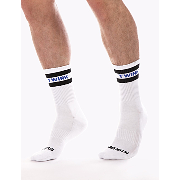 Barcode Berlin Fetish White Half Socks