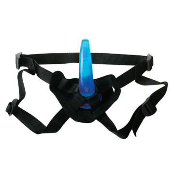 Fetish Fantasy Blue Strap-On 4.5in