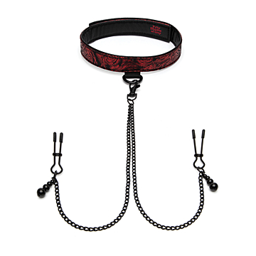 Fifty Shades Red Nipple Clamps