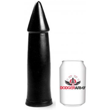 HardToys Black Vinyl Dildo