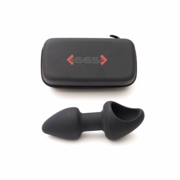 665 Silicone Funnel Anal Plug - Gray