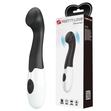 G-Spot Vibrator Pretty Love Charles 30 vibrations Black