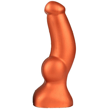 Kinksters Soft Silicone Dildo - Orange