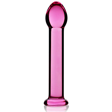 Lovetoy Glass Romance Dildo - Pink