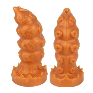 Kinksters Gold Silicone Dildo