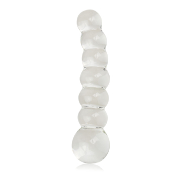 Lovetoy Glass Romance Transparent Butt Plug