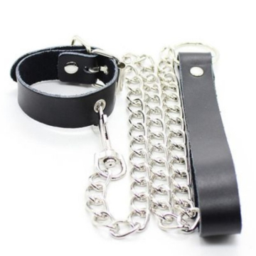 Toyz4lovers Black Chain Wrist Leash