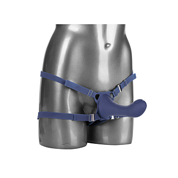 CalExotics Her Royal Harness Thumper - Light Blue