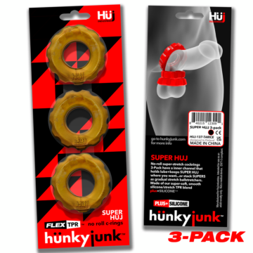 Super Huj C-Ring 3-pack Gold