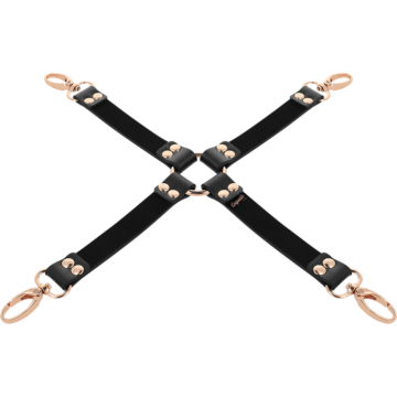 COQUETTE CHIC DESIRE FANTASY VEGAN LEATHER HOG TIE
